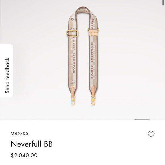 LV crossbody strap. - Picture 4 of 5